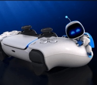 Astro, le héros de la PlayStation et la manette DualSense de la PS5 // Source : Sony