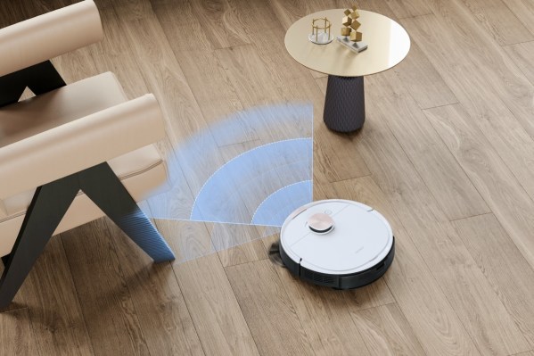 Le robot nettoyeur Deebot Ozmo T8 // Source : Ecovacs