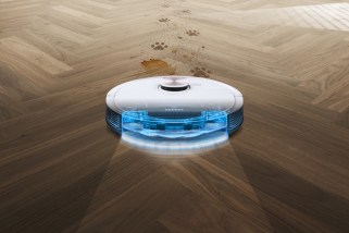 Les robots Deebot Ozmo T8 aspirent et lavent en même temps // Source : Ecovacs