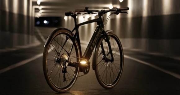 Le vélo électrique E-765 GOTHAM // Source : Look