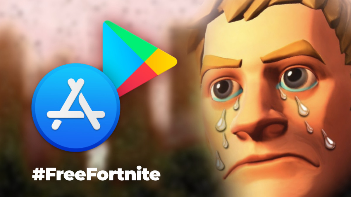 Fortnite absent de l'App Store et du Play Store