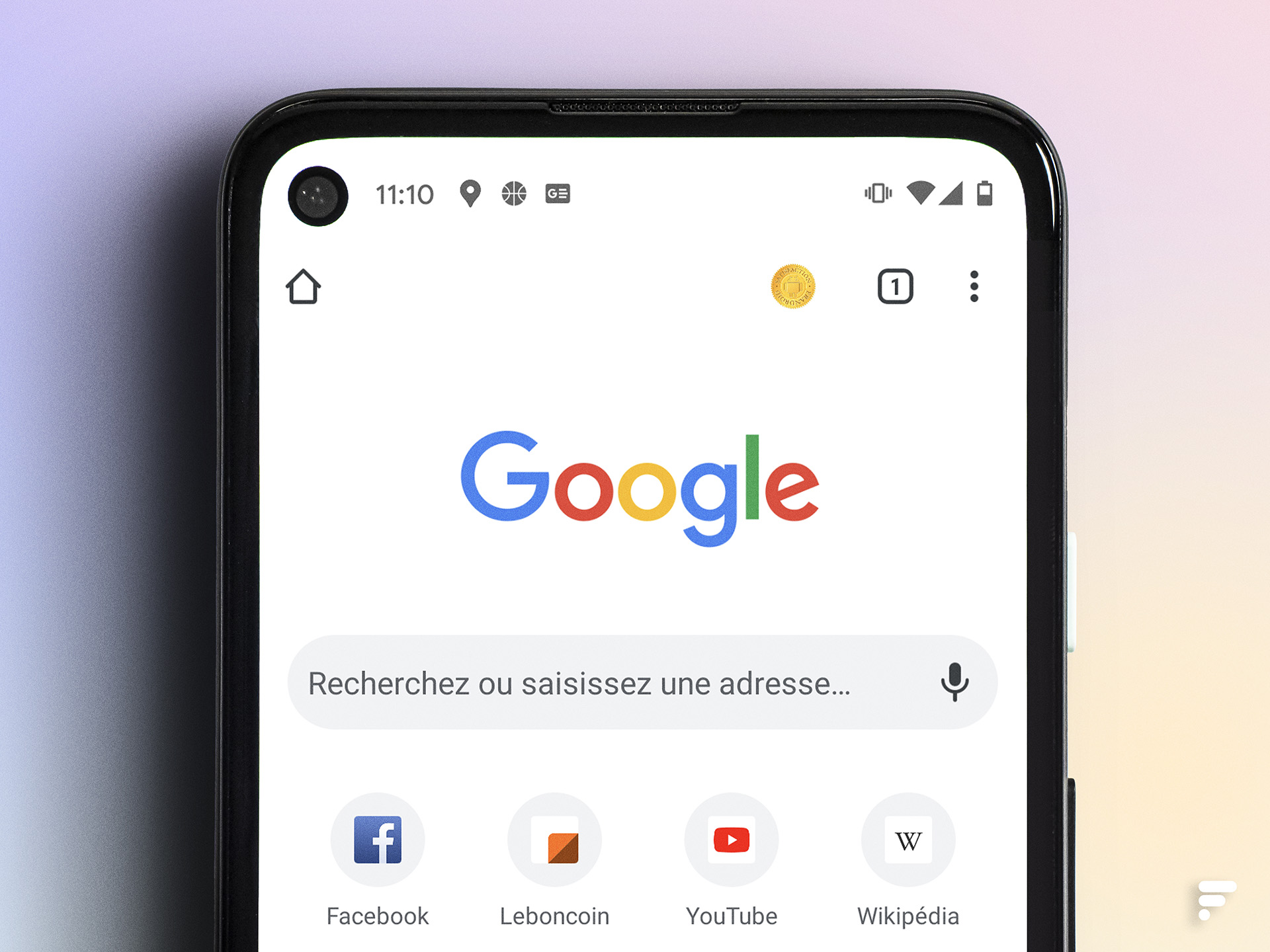 Bulle du Google Pixel 4a