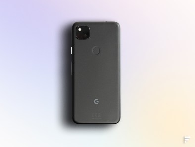 Dos du Google Pixel 4a