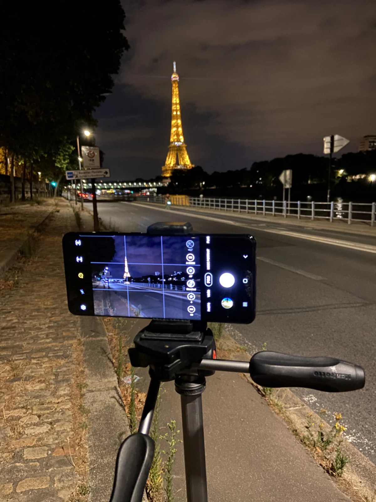 Light Trails Samsung prise de vue