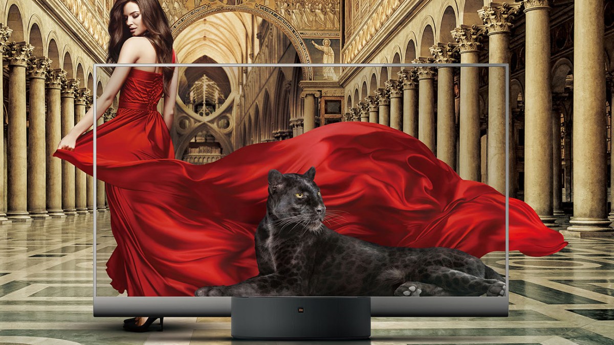 Le téléviseur Xiaomi Mi TV Lux Transparent Edition