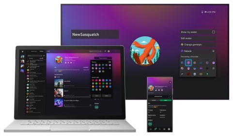 Le profil joueur sur la future interface Xbox-PC-mobile // Source : Xbox