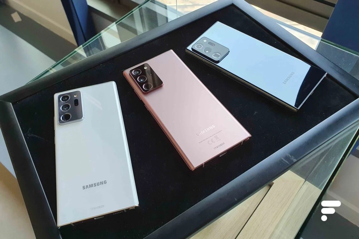 Coloris Samsung Galaxy Note 20 Ultra