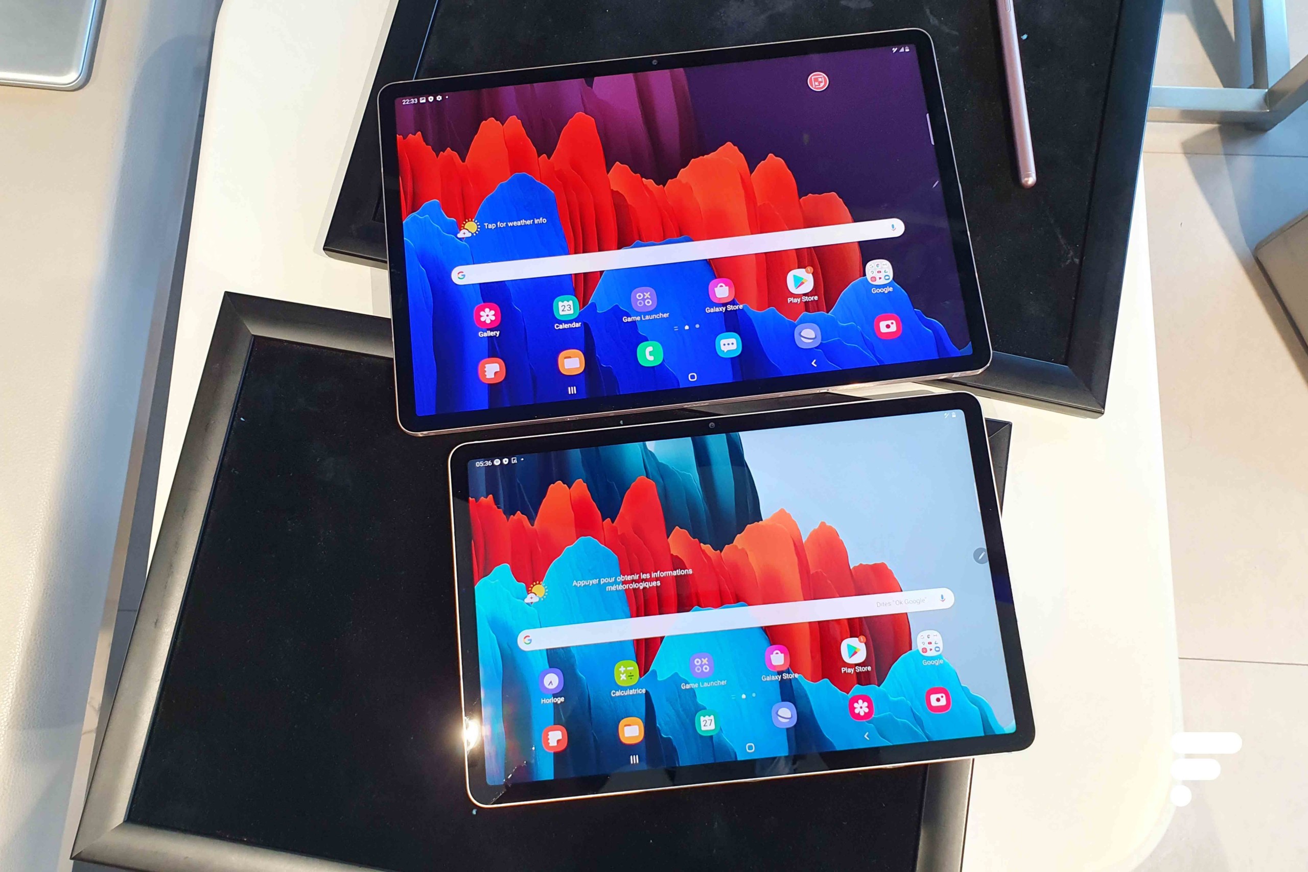 Samsung Galaxy Tab S7 Plus et Tab S7