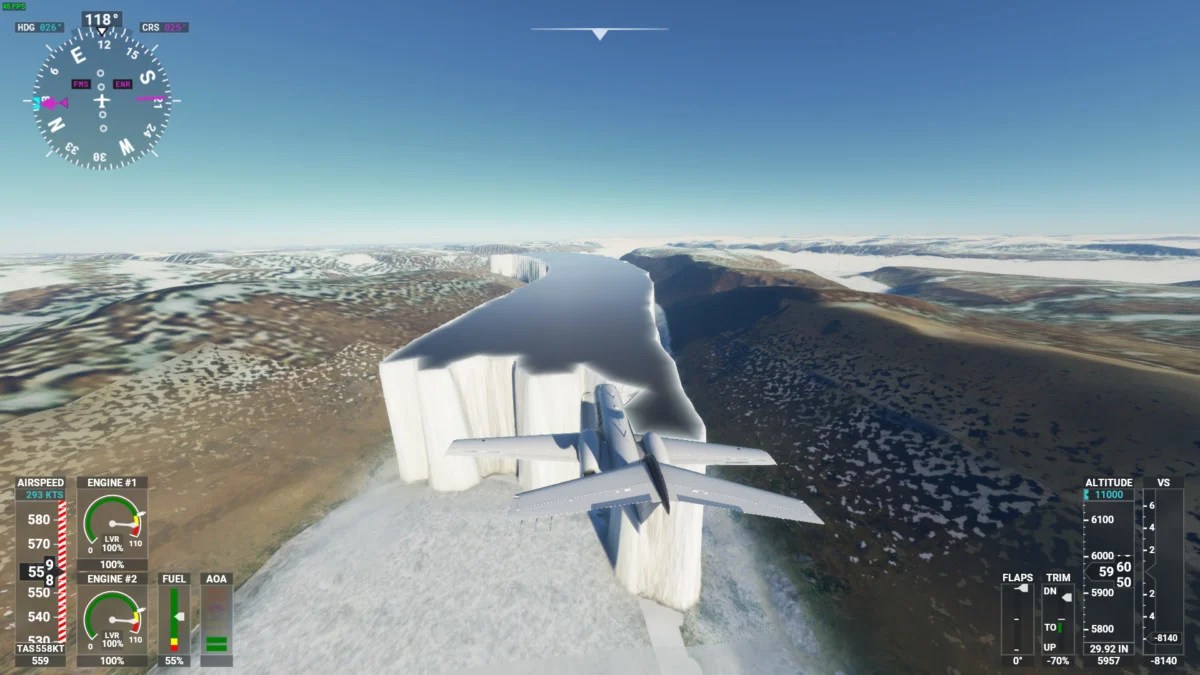 the wall flight simulator bug microsoft