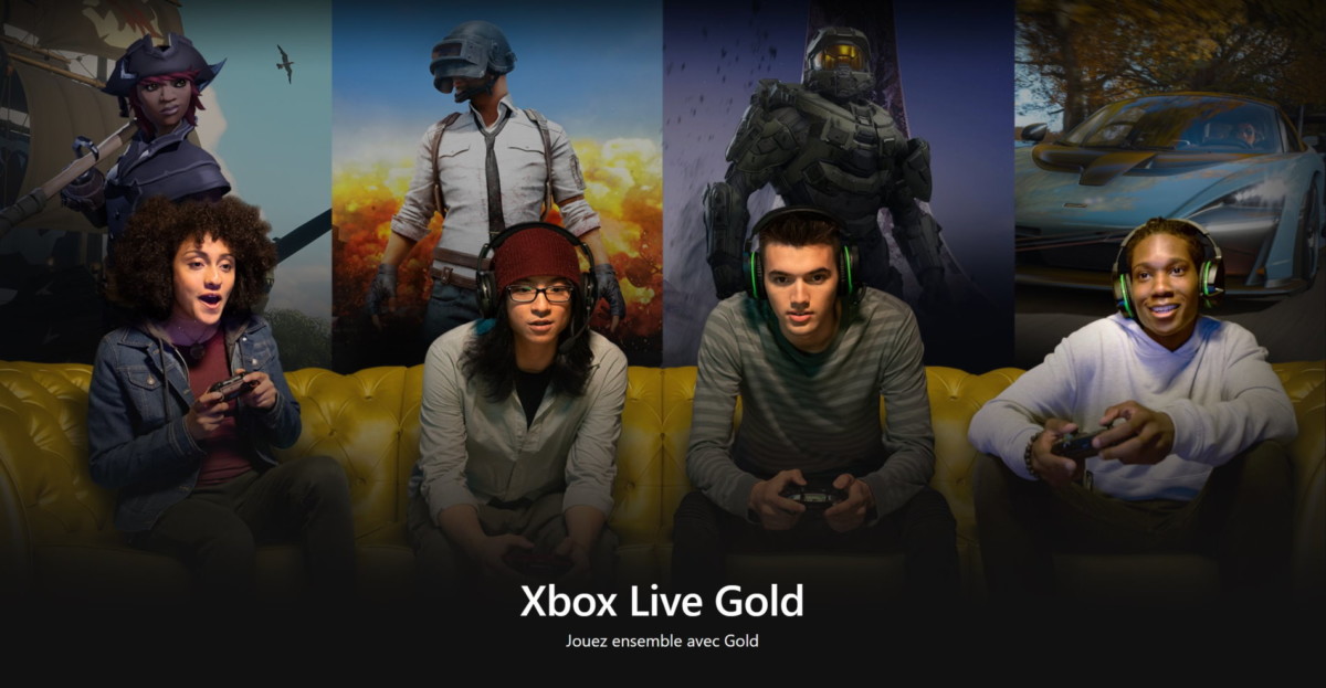 Xbox Live Microsoft Gold