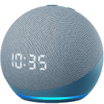 Amazon Echo Dot avec horloge (2020)