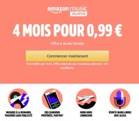 Amazon Music Unlimited 4 mois à 1 euro