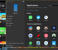 Ouvrez vos applications Android sur Windows 10 grâce au logiciel Votre téléphone // Source : Frandroid