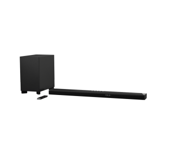 La barre de son Fidelio B95 de Philips et son caisson de basses