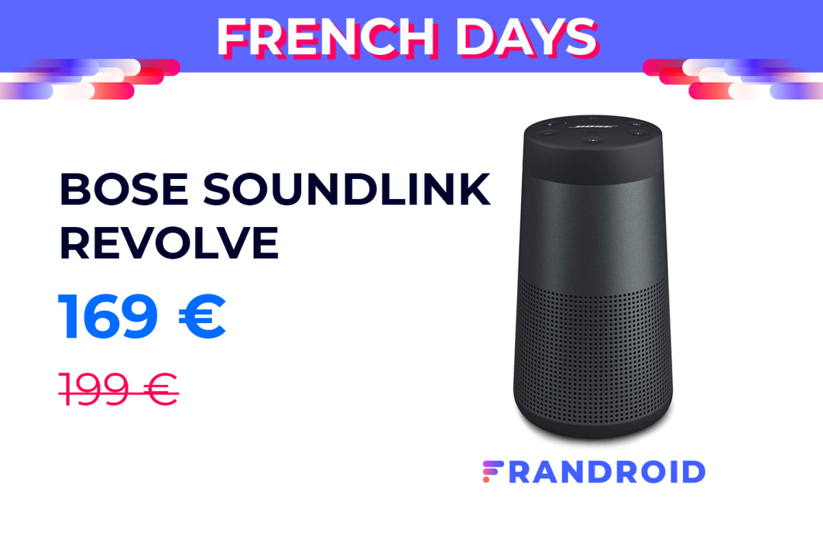Bose Soundlink Revolve French Days
