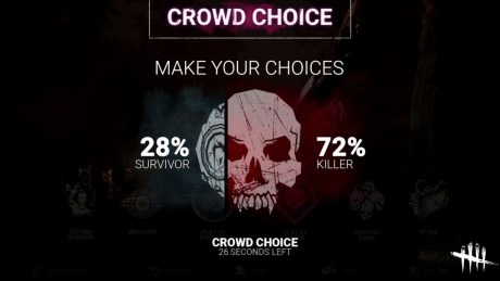 La fonction Crowd choice sur Dead by Daylight // Source : Google Stadia