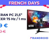 Ecran PC acer 21,5 french days