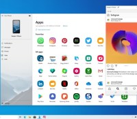 Your Phone - Applications Android sur Windows 10 // Source : Microsoft