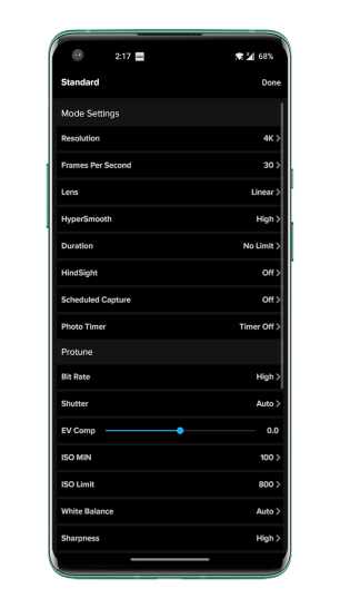 GoPro Hero 9 Black - App (2)