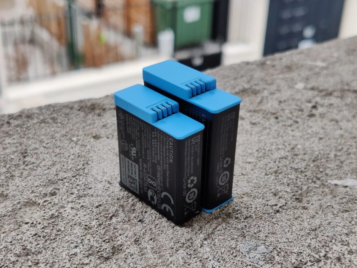 GoPro Hero 9 Black – Batterie vs Hero 8 Black