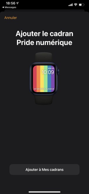 Apple Watch watchOS 7 cadran