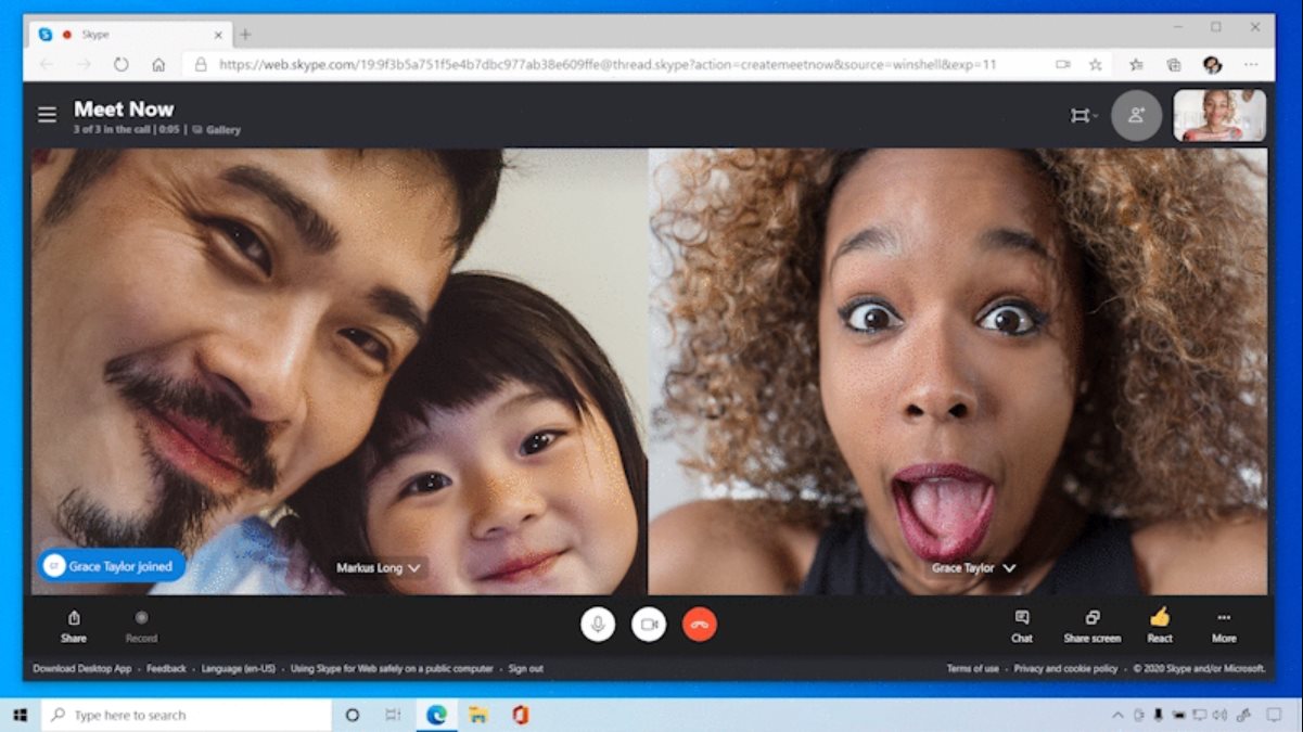 Microsoft Windows 10 Skype meeting join now (5)