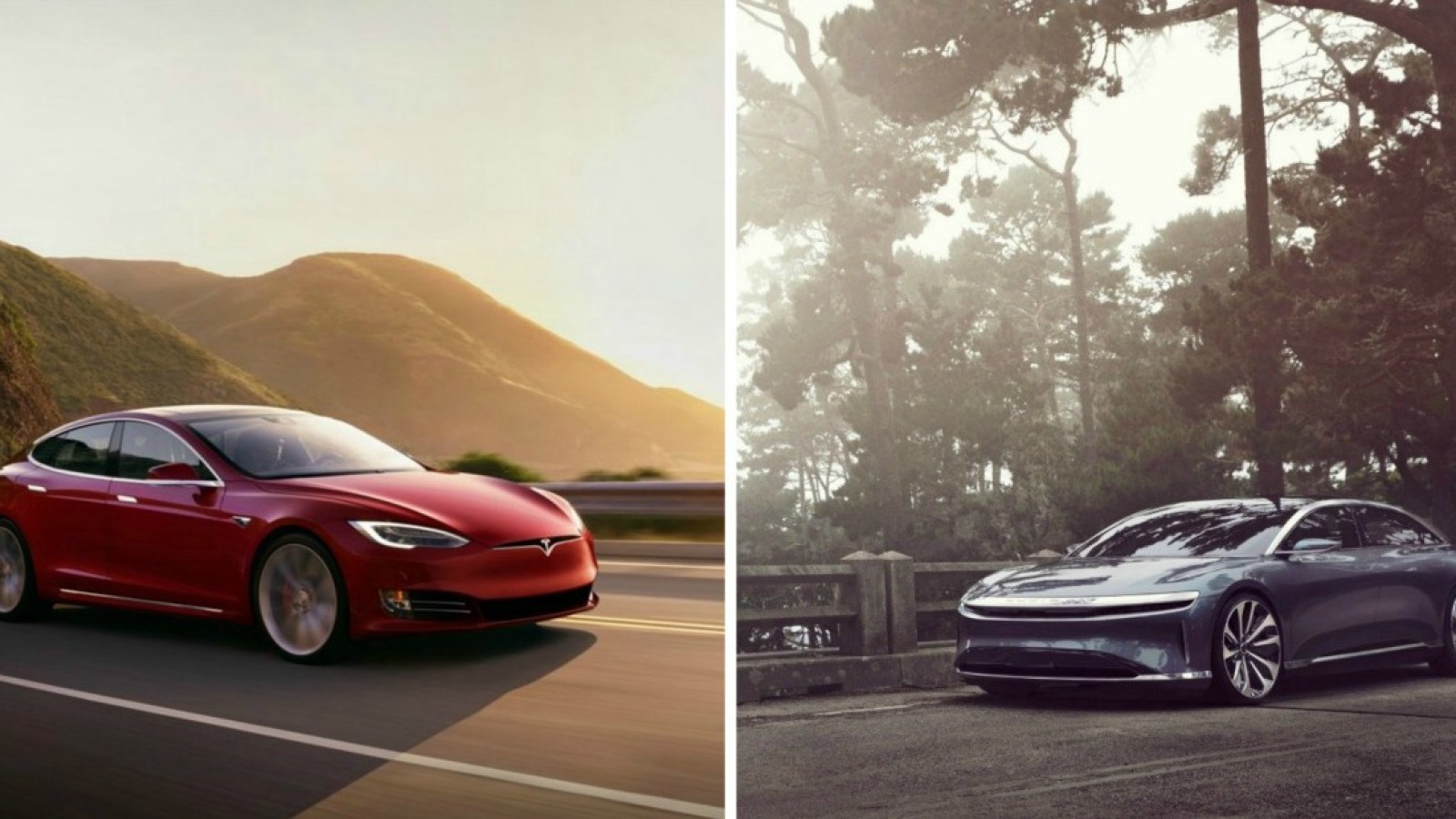 Tesla Model S Plaid vs Lucid Air Dream Edition : le grand duel des ...