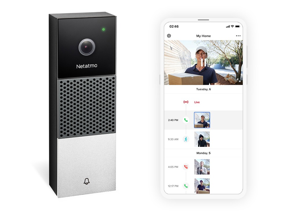 Netatmo lance sa Sonnette Vidéo Intelligente, sécurisée et facile à