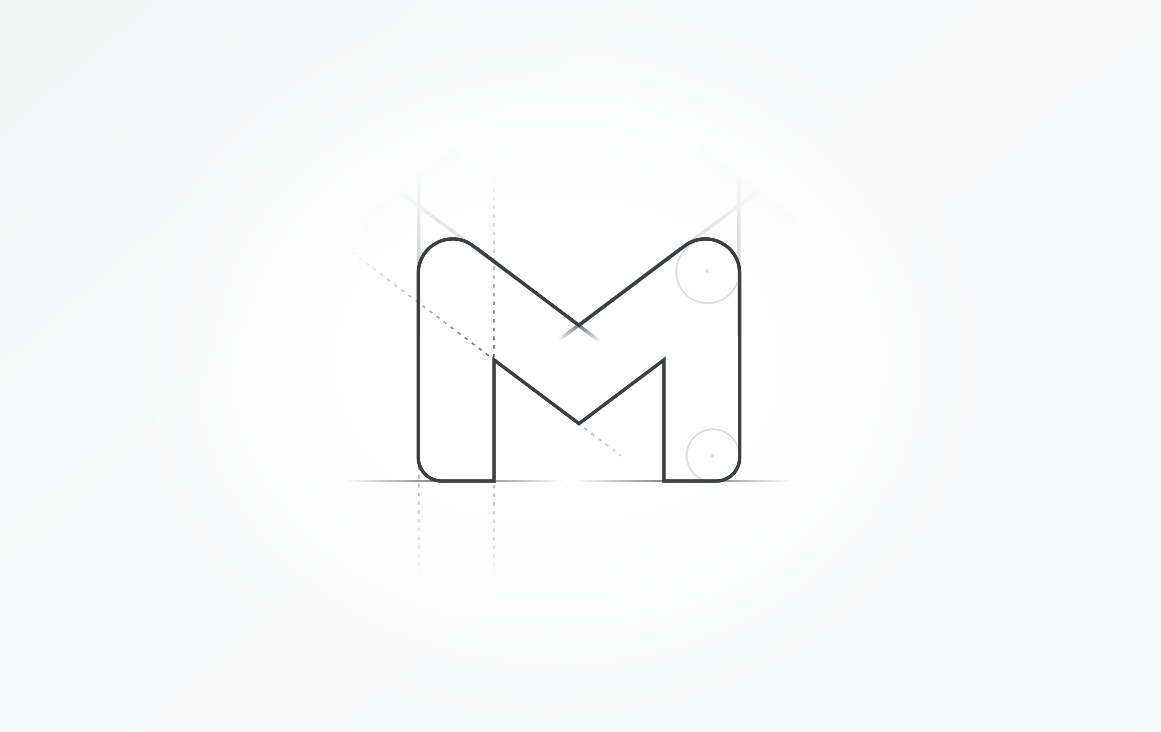 Croquis logo Gmail