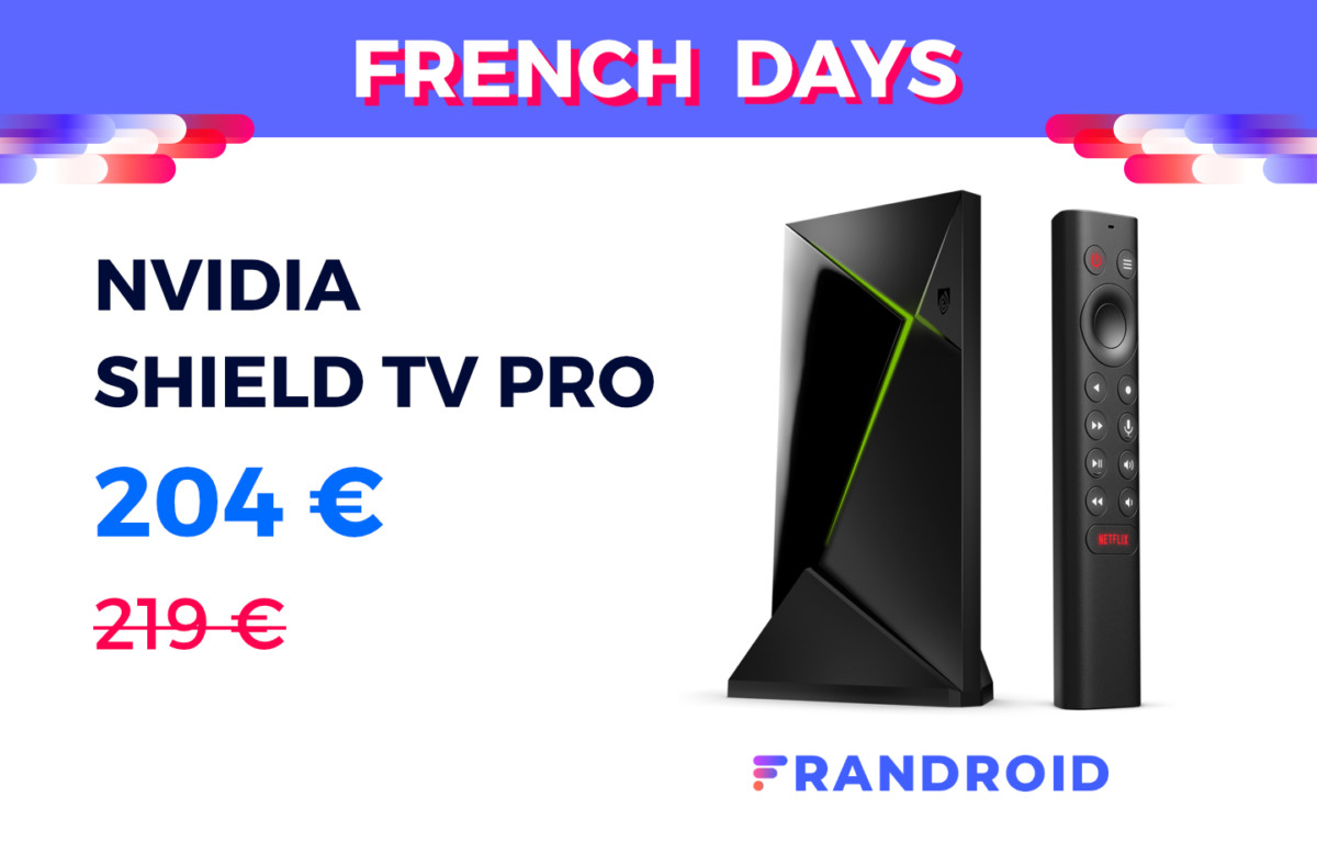 nvidia shield tv pro french days 2020
