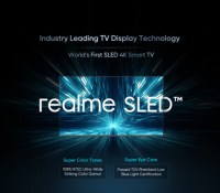 Realme présente la technologie SLED // Source : Realme