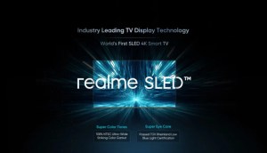 Realme annonce le SLED pour des TV avec de plus belles couleurs