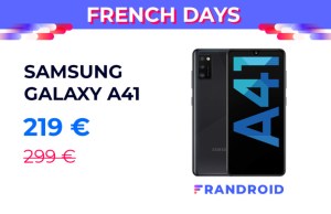 Le Samsung Galaxy A41 passe à moins de 220 euros pour les French Days