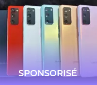 Les coloris des Samsung Galaxy S20 FE // Source : Frandroid