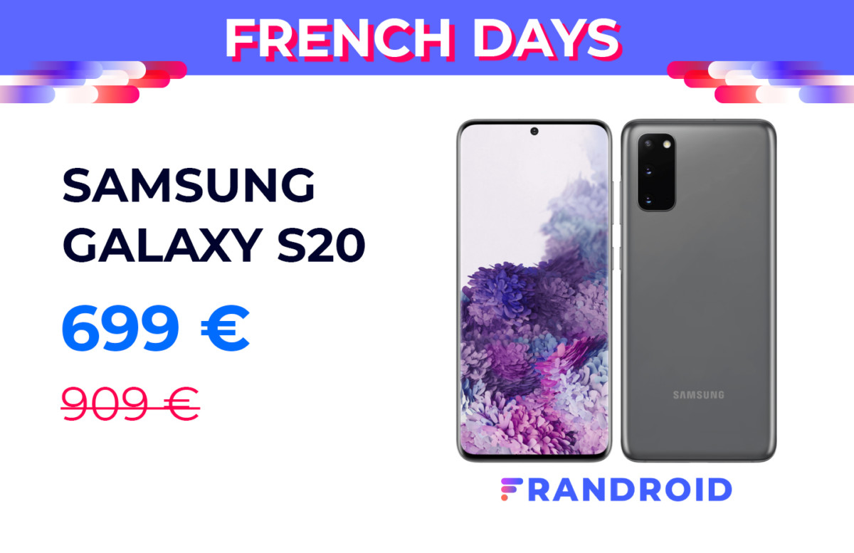 Samsung Galaxy S20 French Days