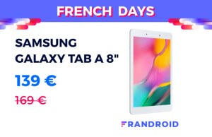 Samsung Galaxy Tab A 8″ à 139 € : c’est la tablette pas chère des French Days