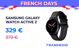 L’élégante Samsung Galaxy Watch 2 Active profite de 50 euros de réduction