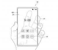 Samsung travaillerait sur un concept de smartphone transparent misant sur une nouvelle technologie d'affichage // Source : Samsung