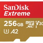 L’ultra performante carte microSD 256 Go de SanDisk est à moitié prix