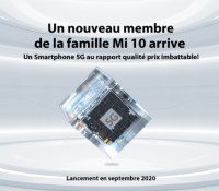 Xiaomi France confirme l'arrivée d'un Mi 10 pas cher compatible 5G // Source : Xiaomi