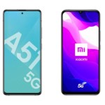 Xiaomi Mi 10 Lite ou Samsung Galaxy A51 : quel smartphone 5G en promo choisir ?