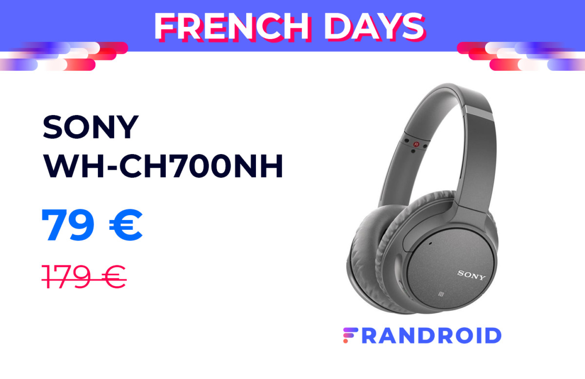 Sony WH-CH700NH French Days