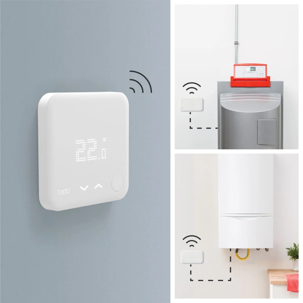 Le kit de démarrage - Thermostat intelligeng V3+ sans fil