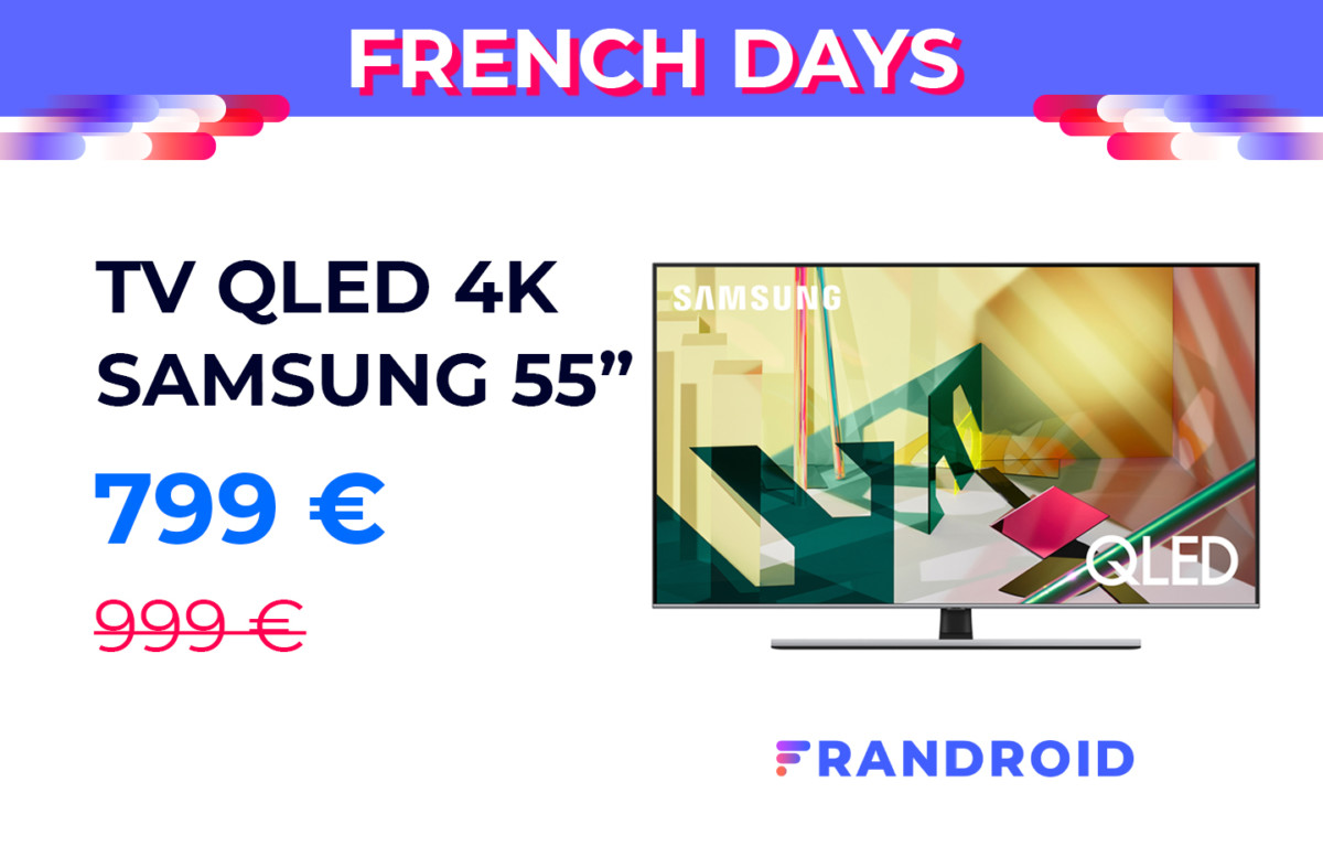 TV QLED Samsung French Days