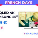 La récente TV 4K QLED 55″ de Samsung est à moins de 800 € pour les French Days