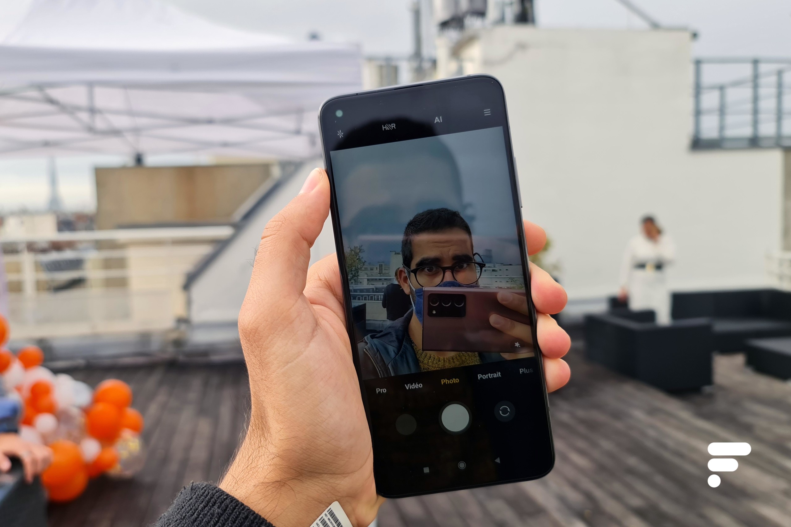 Selfie avec Xiaomi Mi 10T Pro