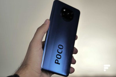 Le Xiaomi Poco X3 vu de dos // Source : Frandroid