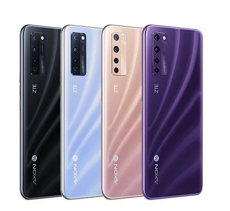 Coloris du ZTE Axon 20 5G