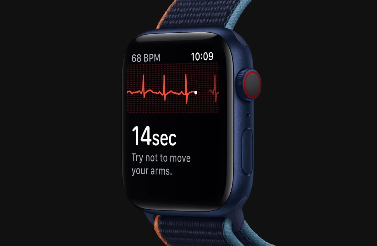 L'apple Watch Series 6 a une fonction ECG