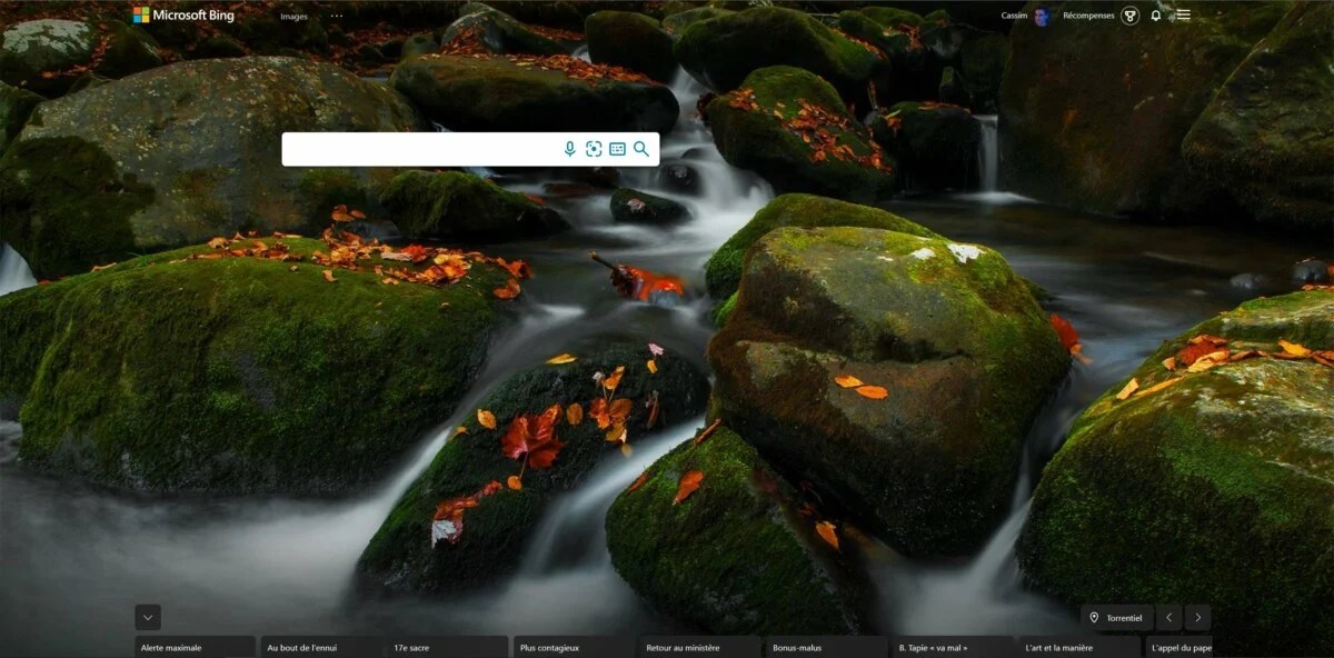 Bing fond d’écran Spotlight